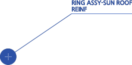 RING ASSY SUN ROOF REINF