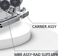 MBR ASSY-RAD SUPT UPR